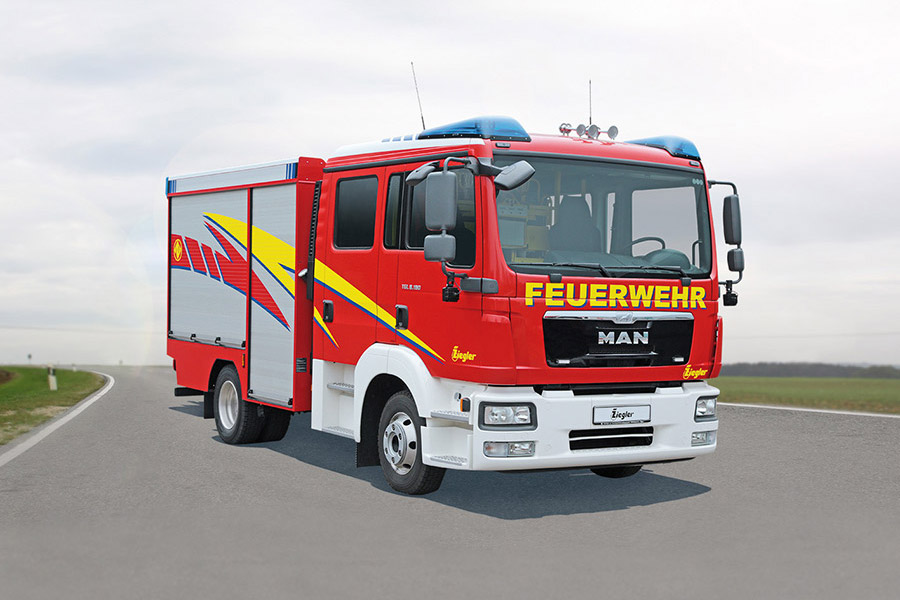 Tragkraftspritzenfahrzeug TSF-W Doka
