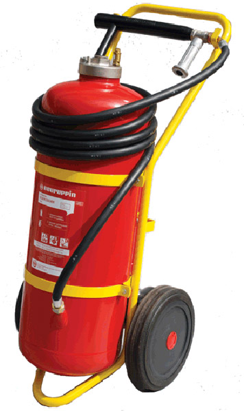 Fahrbare Feuerlöscher